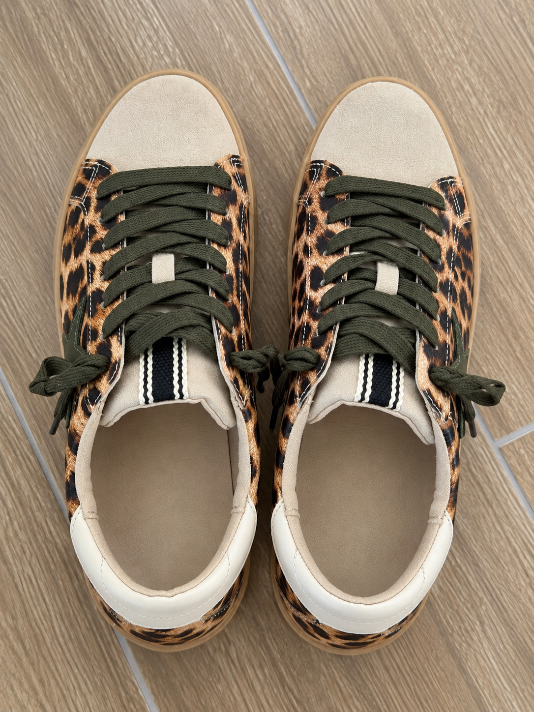 Paula Leopard Pop Sneaker Shoes