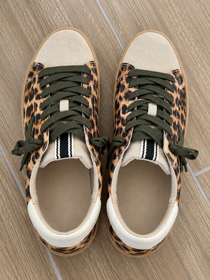 Paula Leopard Pop Sneaker Shoes