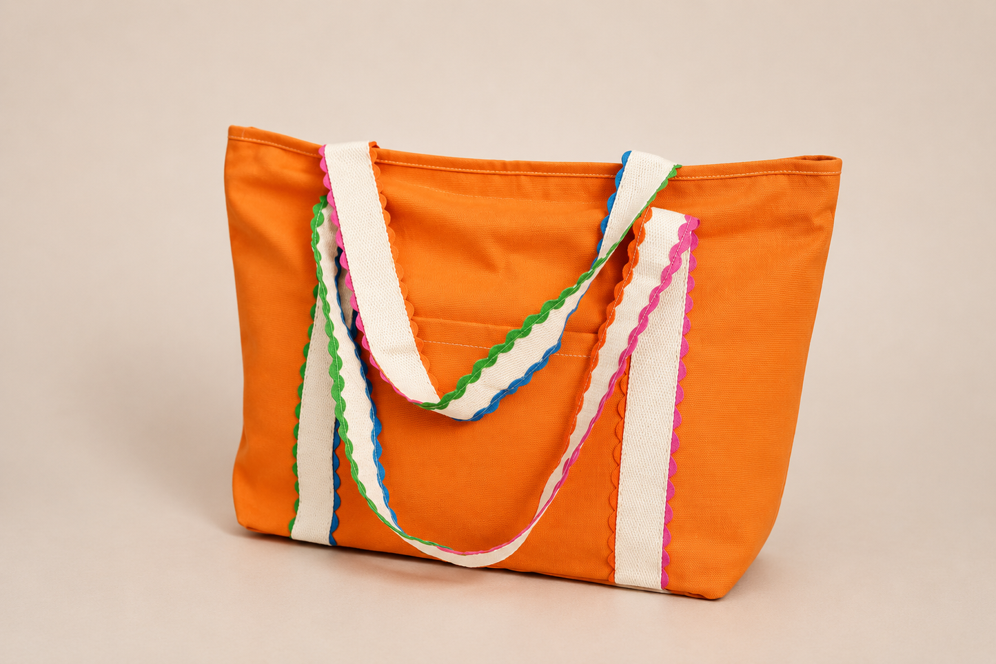 Colorful Canvas Tote Bag