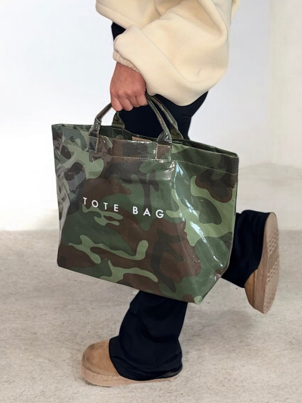 The Everyday Camo PVC Tote Bag