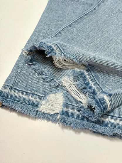 Lara Distressed High Rise Vintage Jean