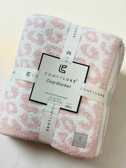 Leopard Luxe Throw Blanket