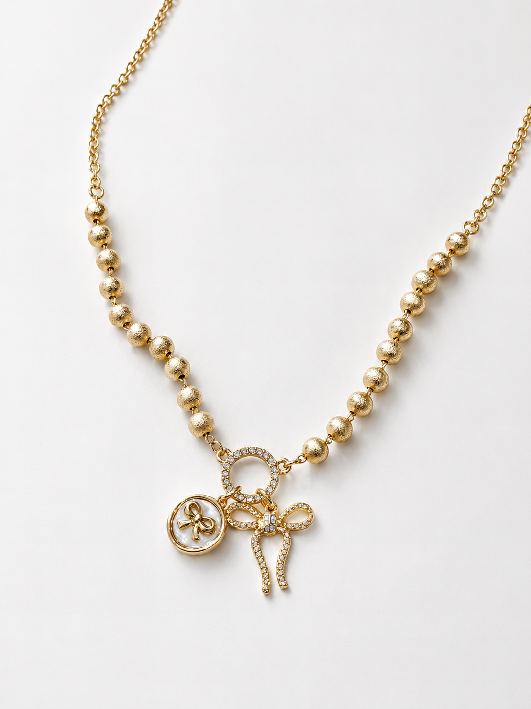 Charming Bows Necklace