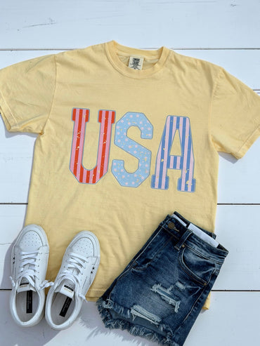 Pastel USA Graphic T-shirt