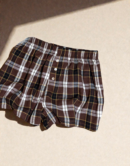 CoCo Comfort Plaid Boxer Shorts