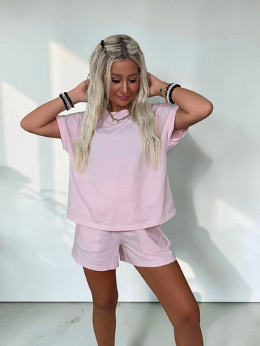 Pink Parade Stripe Set