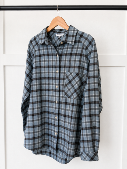 Cozy Check Plaid Flannel Shirt