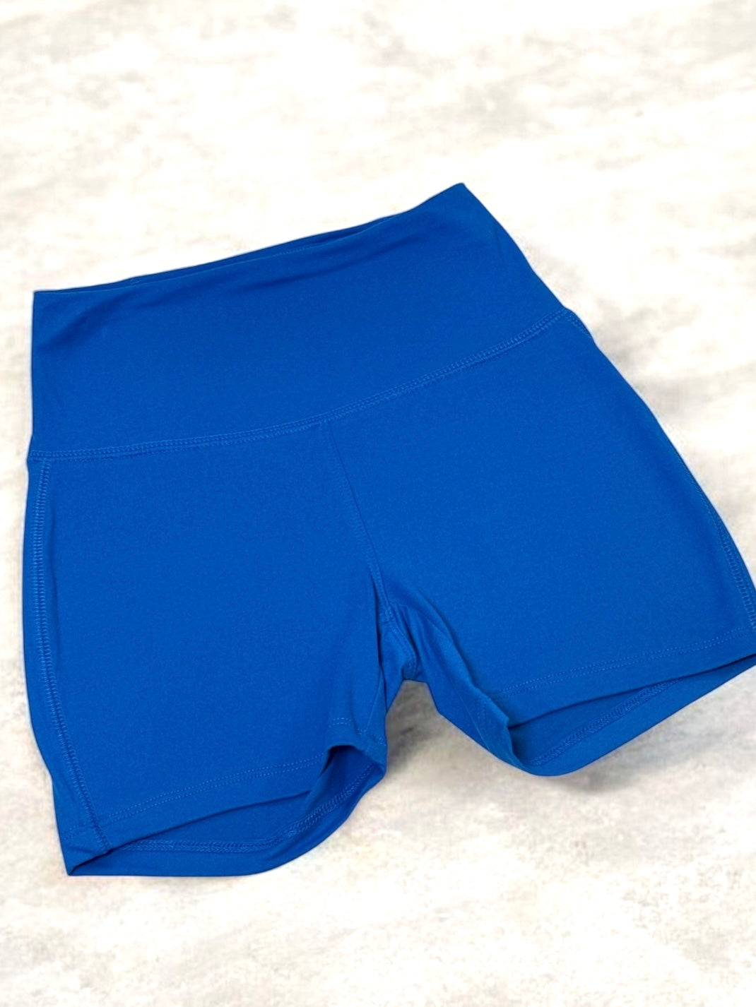 Soft Flex Wide‑Band Biker Shorts