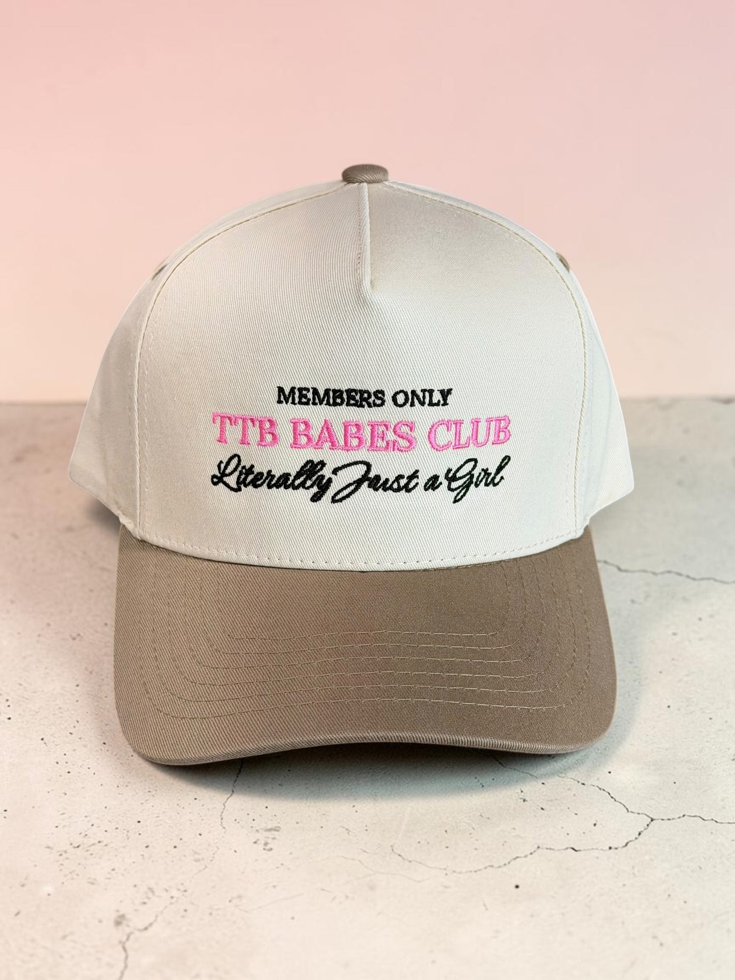 MEMBERS ONLY, TTB Babe Club Hat