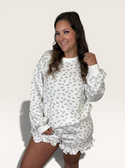 Garden Breeze Knit Lounge Set
