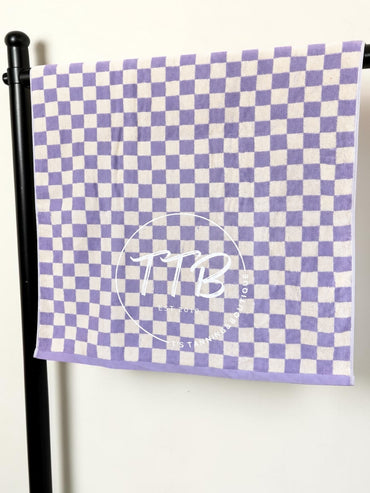Purple TTB Beach Towel