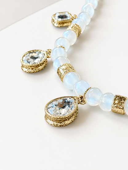 Luster Falls Charm Necklace