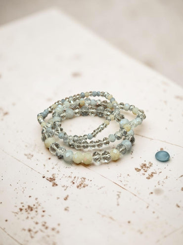 Shades Of Grey Bracelet Set