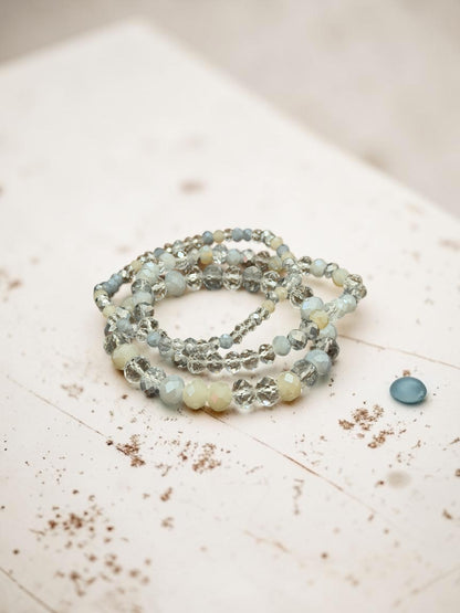 Shades Of Grey Bracelet Set