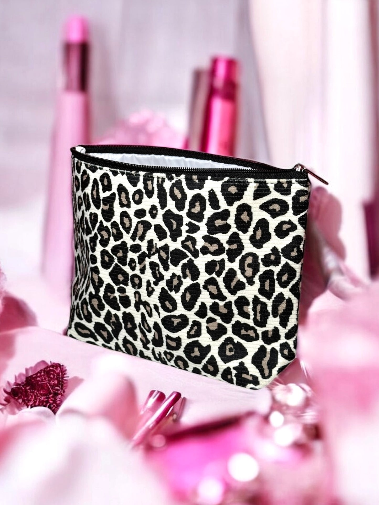 Safari Chic Travel Cosmetic Pouch