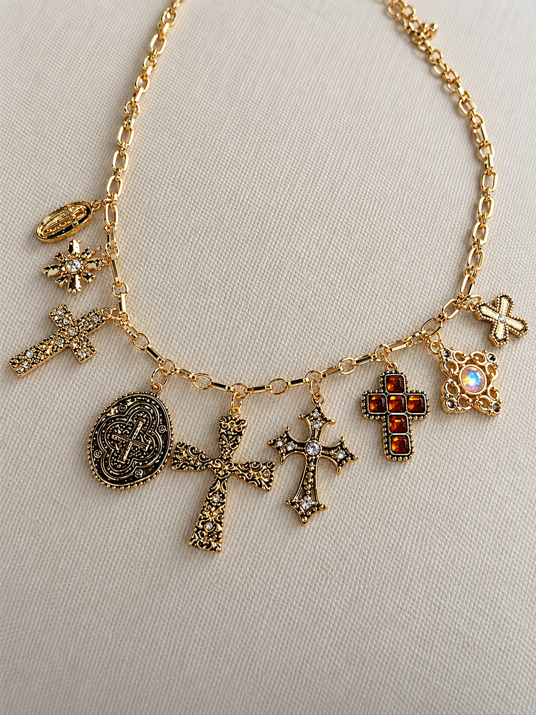 Dark Romance Charm Necklace