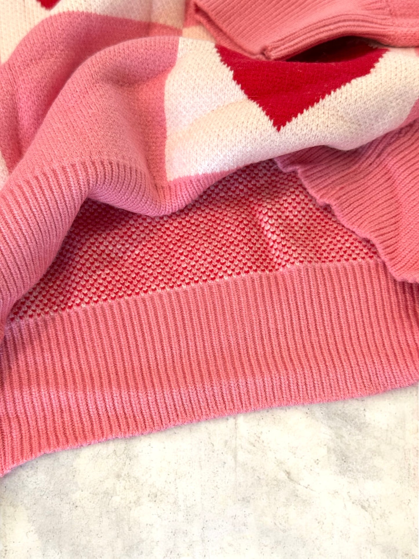 Sweetheart Love Block Pullover