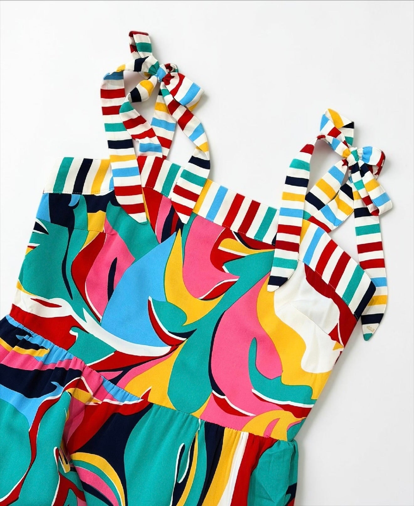 Colorwave Canvas Maxi Dress
