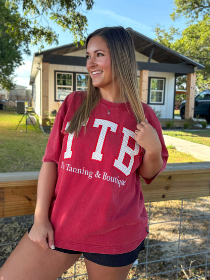 TTB Polka Dot Red Graphic T-shirt