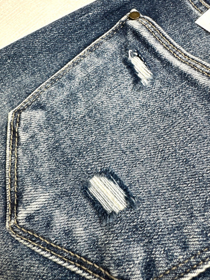 Jasmine Lee Denim Wash Shorts