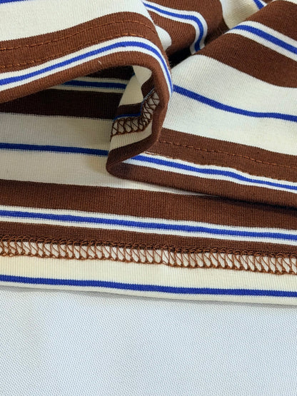 Heritage Stripe Embroidered Top