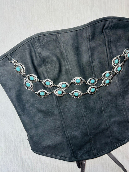 Take Me To The Rodeo Corset Top