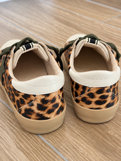 Paula Leopard Pop Sneaker Shoes