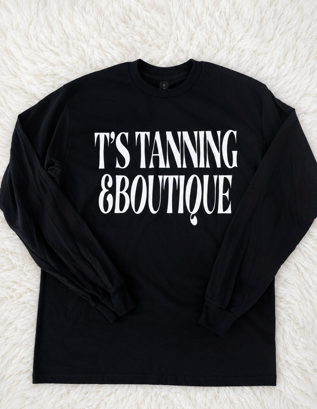 T's Tanning Black&White Long-sleeve T-shirt