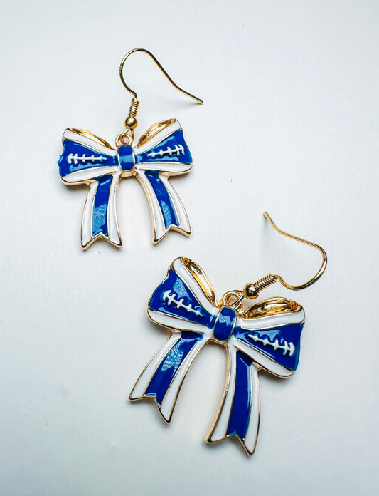 Wrap Up Your Spirit Bow Dangle Earrings