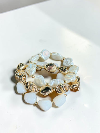 Champagne Glow Bracelet Set
