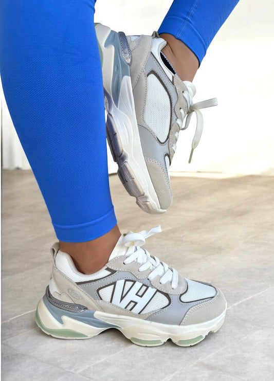 Dash Grey Pop Running Sneakers
