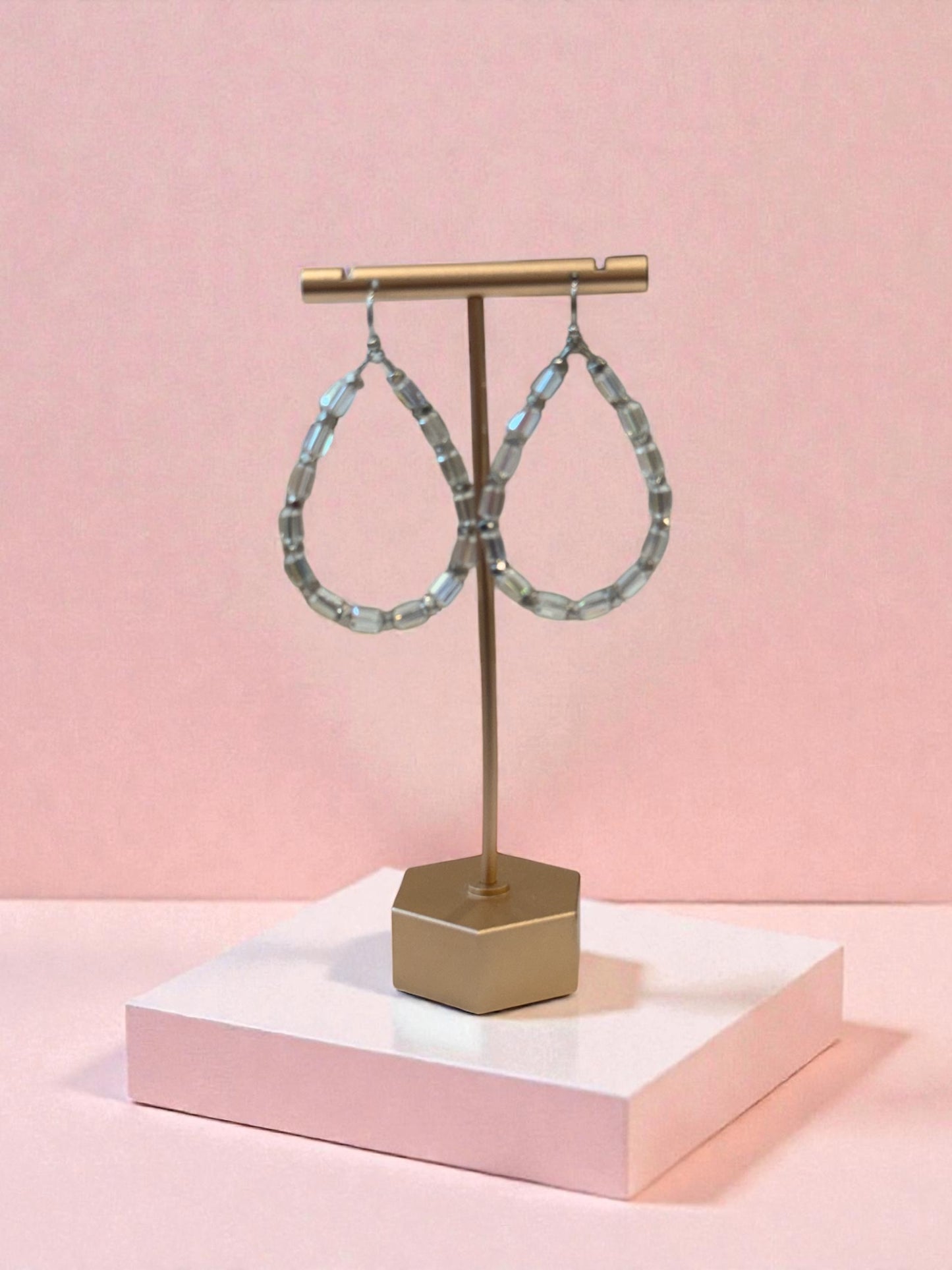 Clearly Yours Dangle Earrings