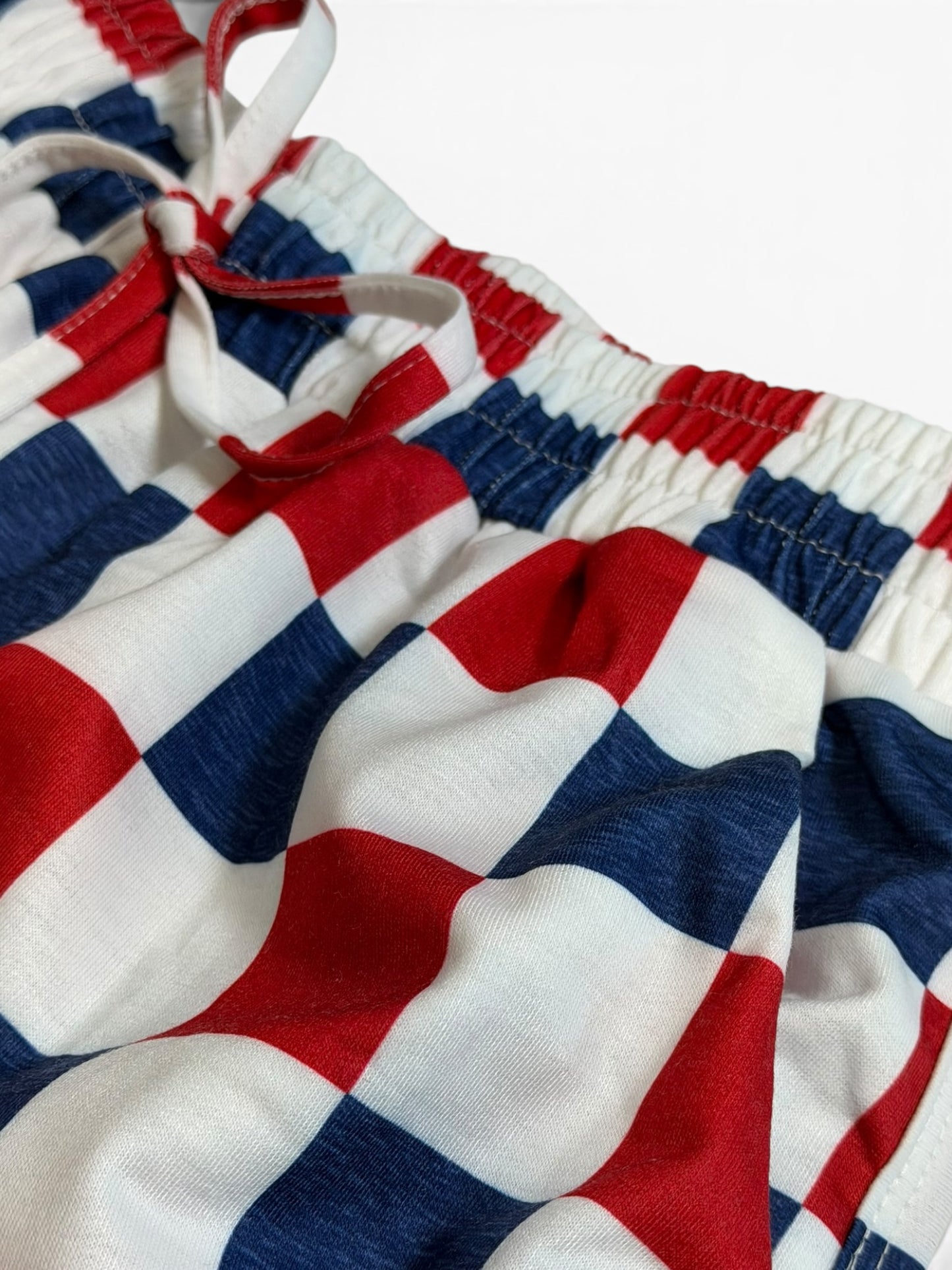 Independence Day Checkered Shorts