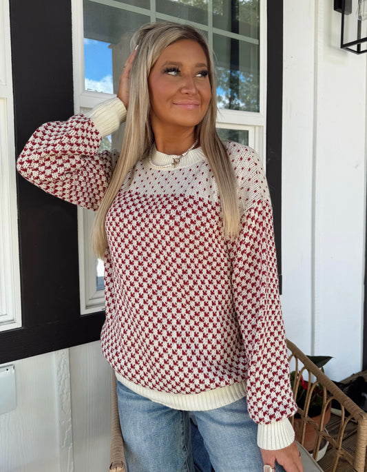 Merry Moments Sweater Top
