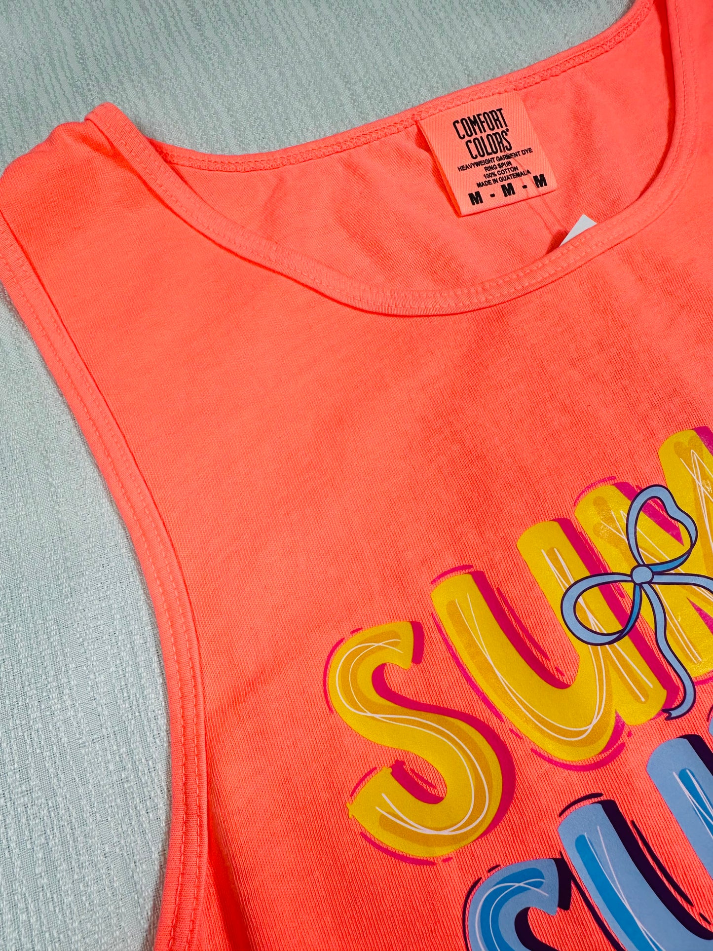 Summer Is In The Air Graphic Tank Top