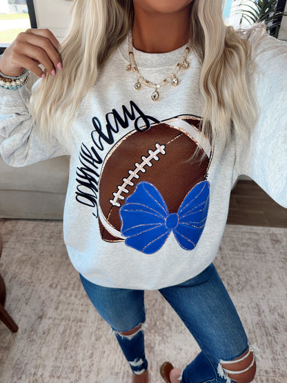 Football GAME DAY Graphic Crewneck