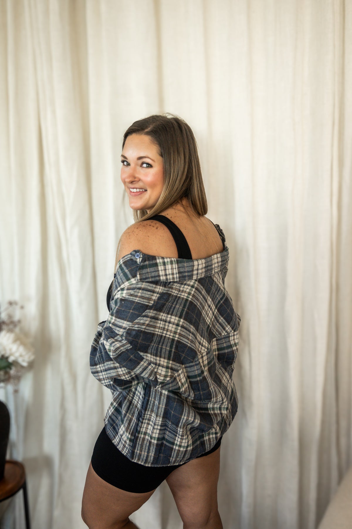 Aspen Plaid Button-Up