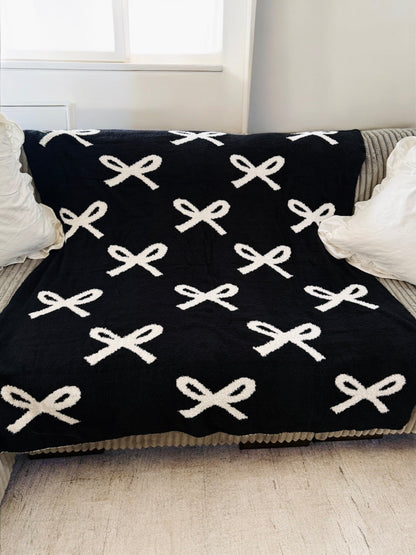 Snuggle Bows Throw Blanket