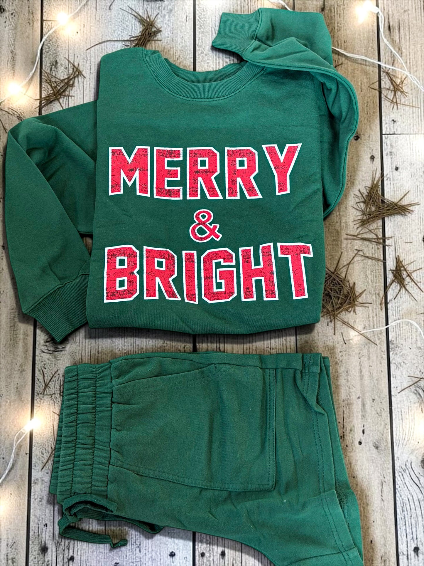 Season To Be Merry & Bright Two-Piece Lounge Set