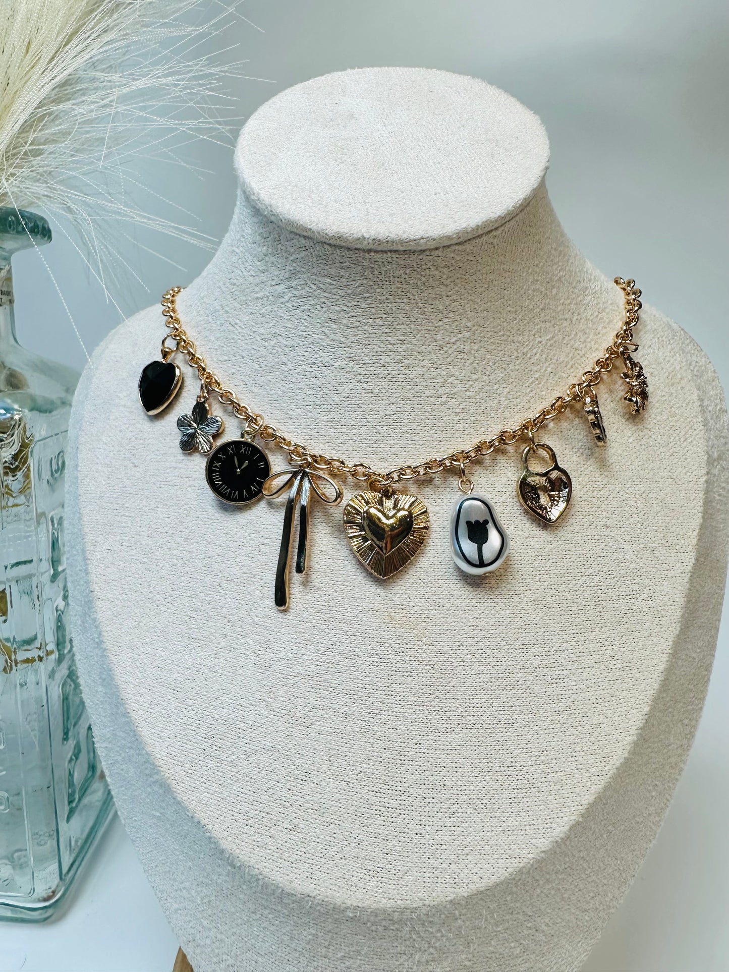 Time Well Spent Charm Necklace