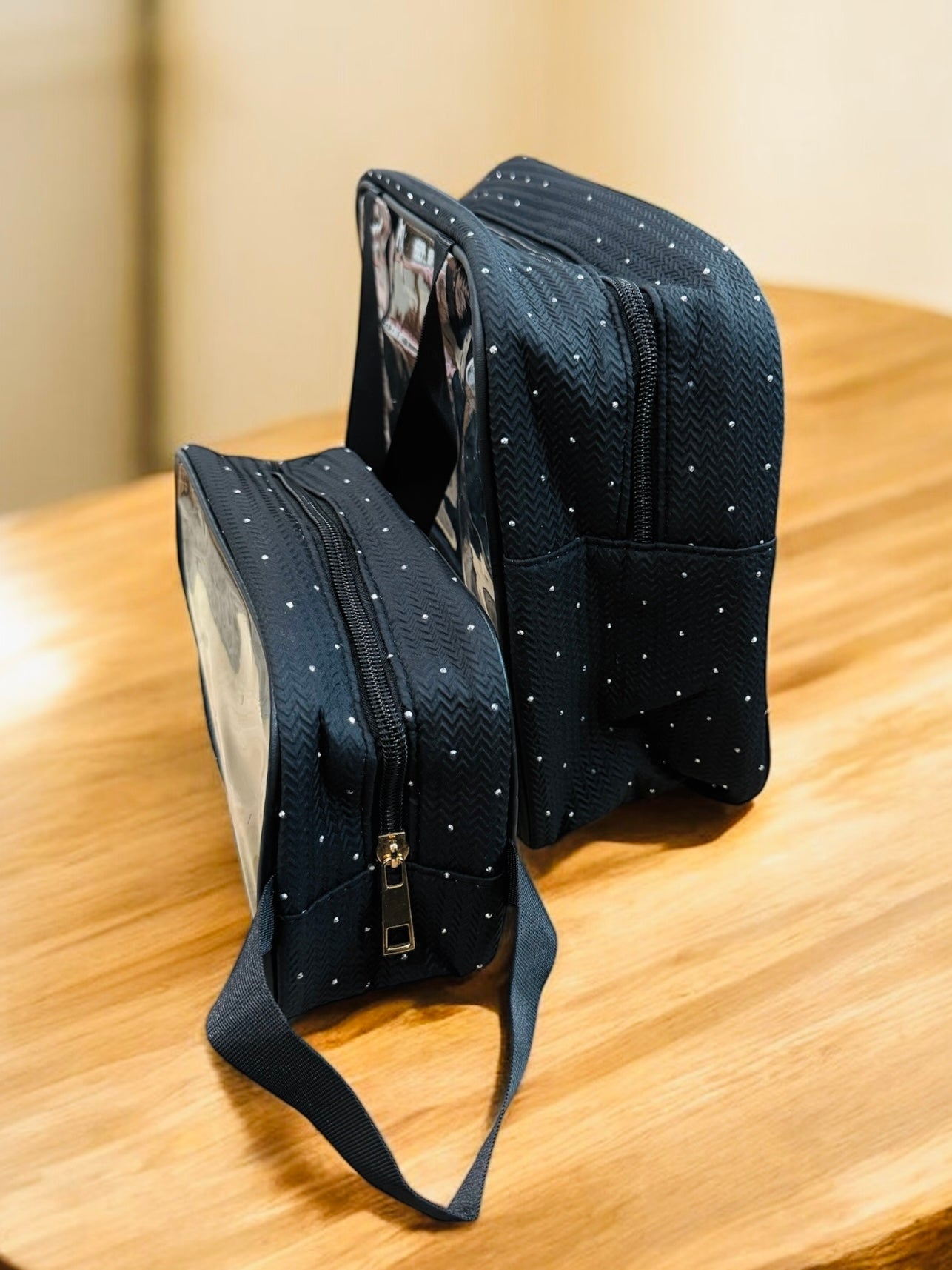 Clear View Travel Bag Set