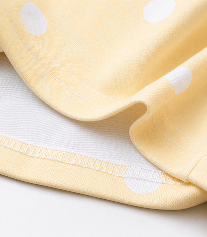 Lemon Pop Polka Dot Set