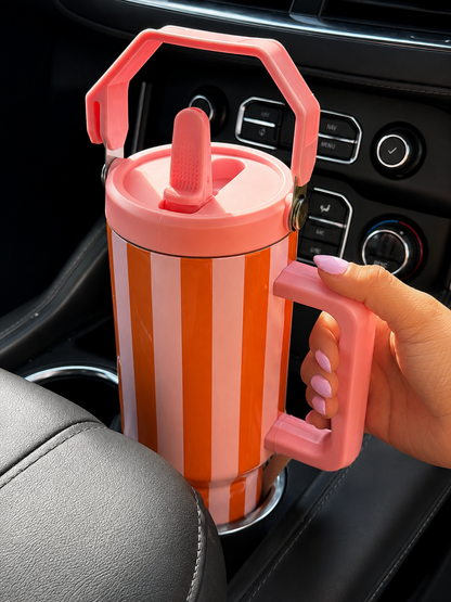 Striped Basics Tumbler Cup