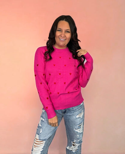 Heartfelt Embrace Sweater Top