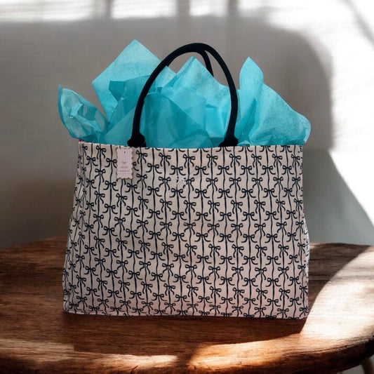 Covered In Bows Tote Bag