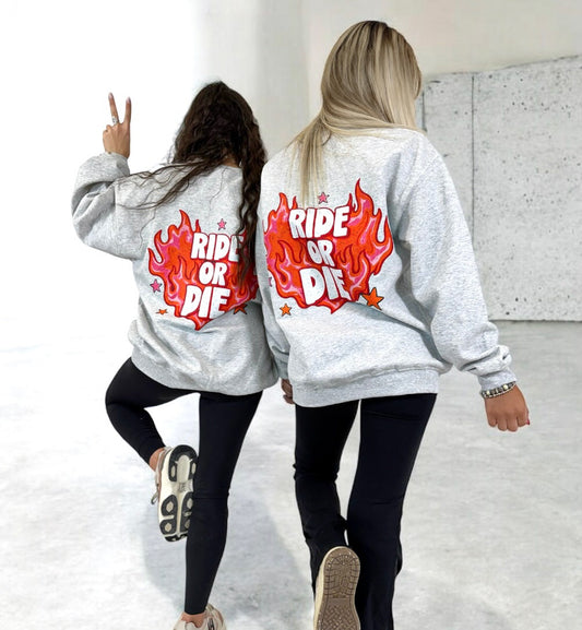 TTB Ride or Die Graphic CREWNECK