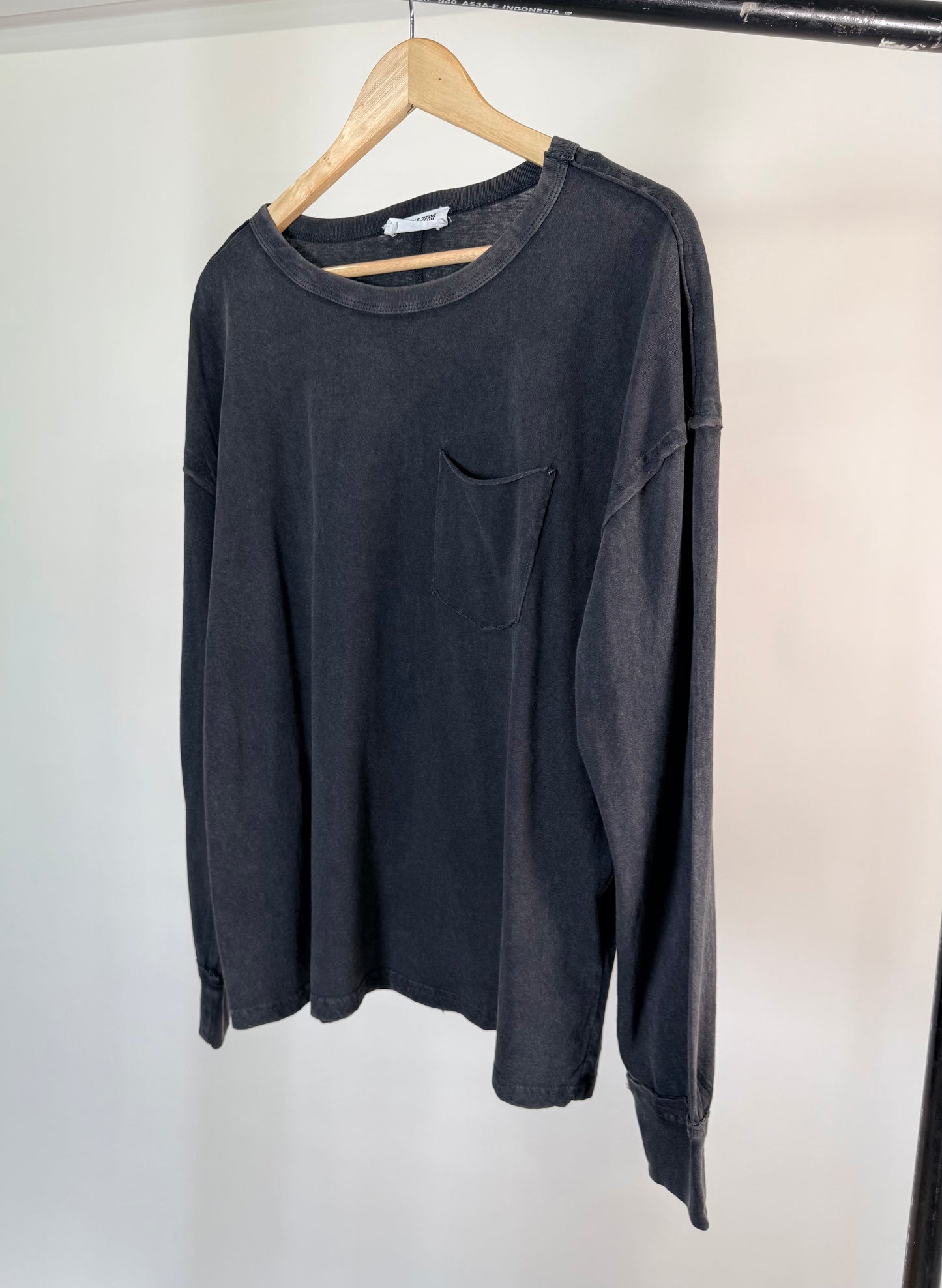 Everyday Essentials Long Sleeve Pocket Tee