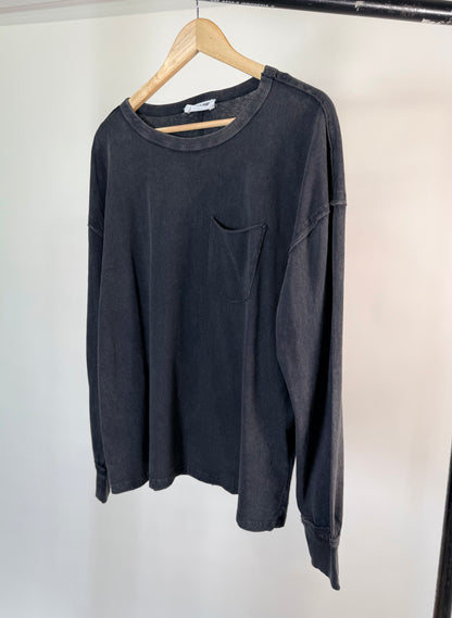 Everyday Essentials Long Sleeve Pocket Tee