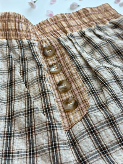 Cozy Checkmate Balloon Pants