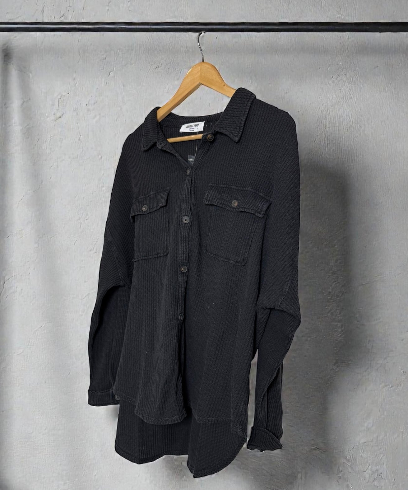 Harvest Ridge Mineral Washed Corduroy Shacket Top